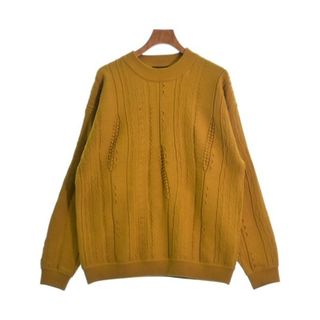 ミスターオリーブ(Mr.OLIVE)のMR.OLIVE ミスターオリーブ ニット・セーター M マスタード系 【古着】【中古】(ニット/セーター)