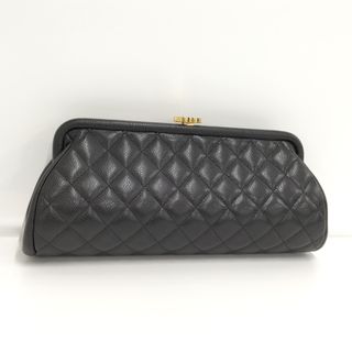CHANEL - シャネル がま口 クラッチバッグ シルバーの通販|ラクマ CHANEL - シャネル がま口 クラッチバッグ シルバーの通販|ラクマ