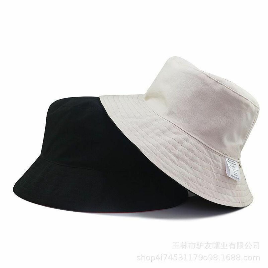 XXL頭囲65cmバケットハット大きいサイズビッグ特大帽子メンズリバーシブル メンズの帽子(ハット)の商品写真