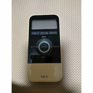 エヌイーシー(NEC)のNEC 照明器具用リモコン  RE0101(天井照明)