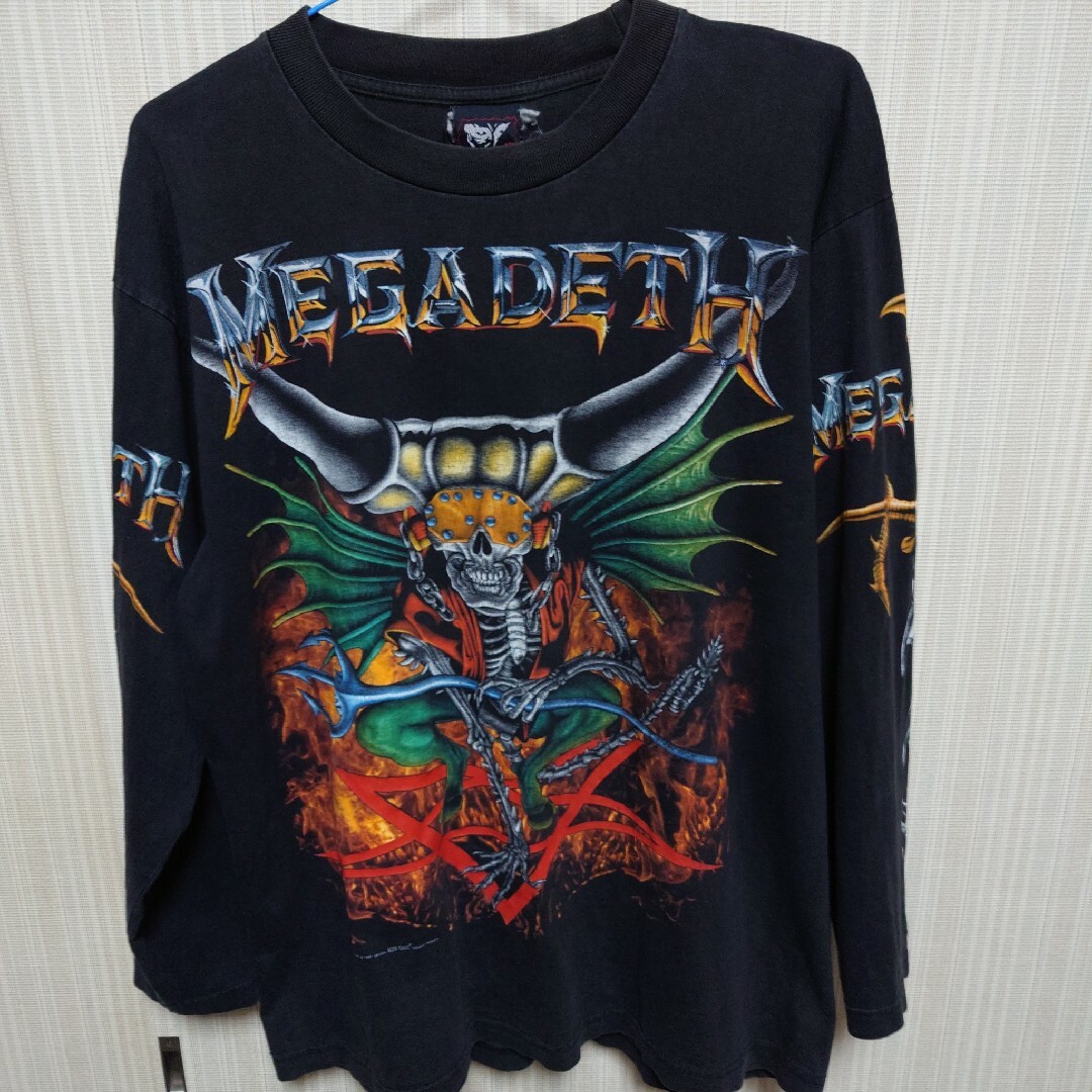 ヴィンテージ MEGADETH メガデス ロングTシャツの通販 by オーギュスト