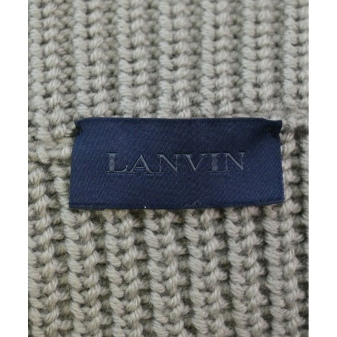 LANVIN(ランバン)のLANVIN ランバン カーディガン -(XS位) グレー 【古着】【中古】 メンズのトップス(カーディガン)の商品写真