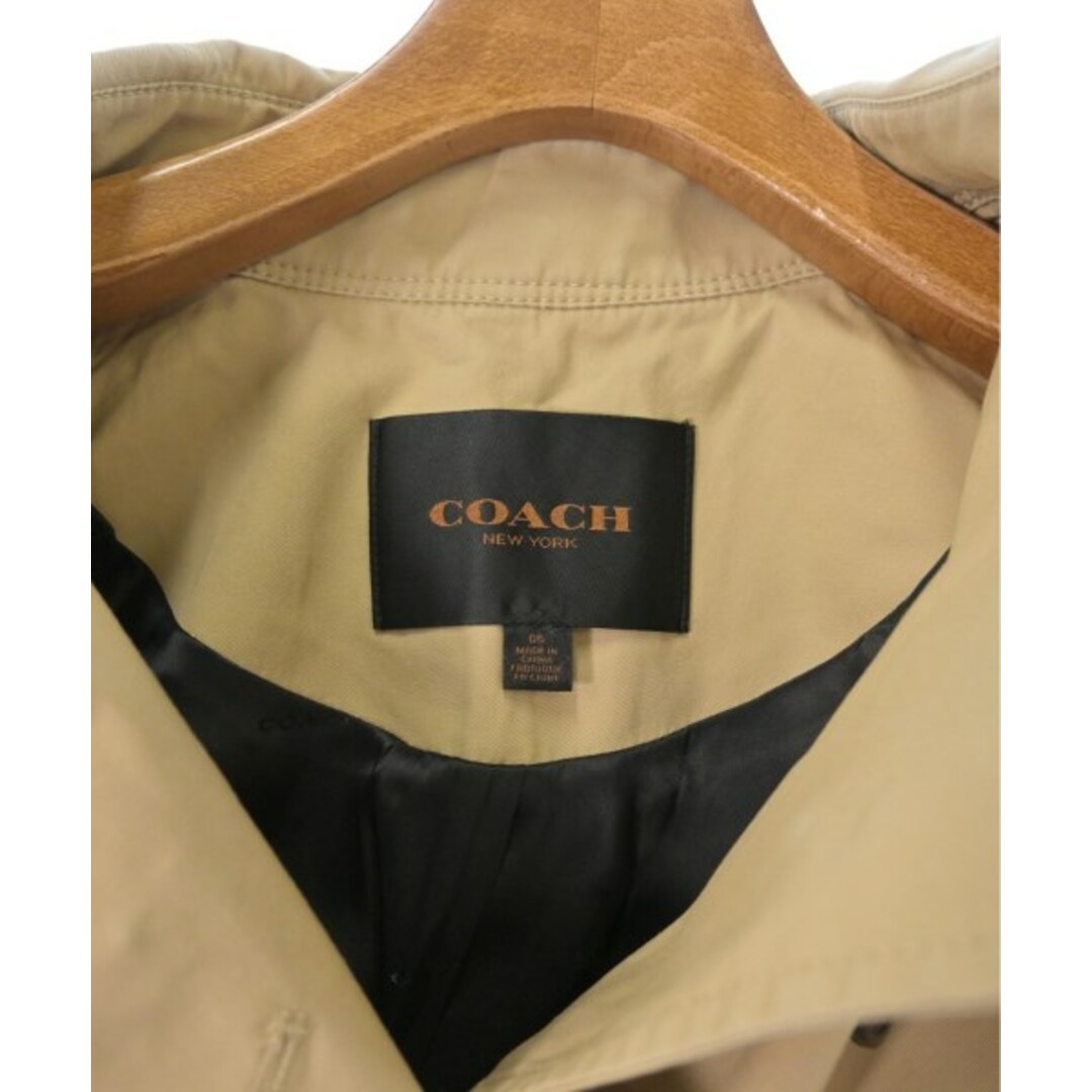 COACH コーチ コート（その他） 38(M位) ベージュあり外ポケット2透け感
