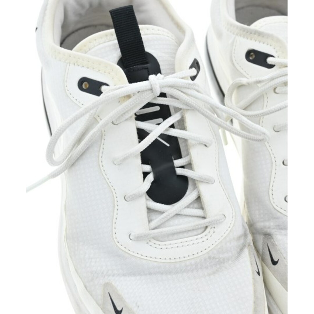 NIKE(ナイキ)のNIKE ナイキ スニーカー 25cm 白xグレーx黒 【古着】【中古】 レディースの靴/シューズ(スニーカー)の商品写真