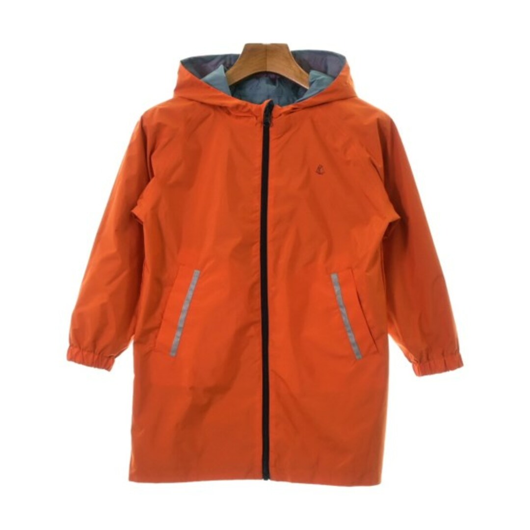 PETIT BATEAU(プチバトー)のPETIT BATEAU プチバトー コート（その他） 6ans 青xオレンジ 【古着】【中古】 キッズ/ベビー/マタニティのキッズ服女の子用(90cm~)(コート)の商品写真