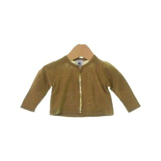 プチバトー(PETIT BATEAU)のPETIT BATEAU プチバトー ニット 6M キャメル 【古着】【中古】(ニット)