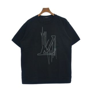 ルイヴィトン(LOUIS VUITTON)のLOUIS VUITTON ルイヴィトン Tシャツ・カットソー L 黒 【古着】【中古】(Tシャツ/カットソー(半袖/袖なし))