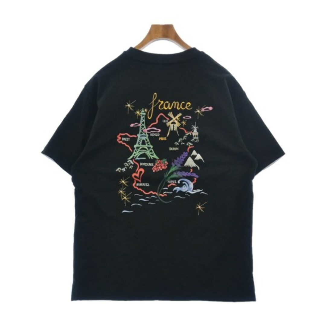 KENZO(ケンゾー)のKENZO ケンゾー Tシャツ・カットソー M 黒 【古着】【中古】 メンズのトップス(Tシャツ/カットソー(半袖/袖なし))の商品写真