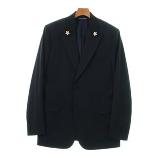 ディオールオム(DIOR HOMME)のDior Homme ディオールオム テーラードジャケット 48(L位) 紺 【古着】【中古】(テーラードジャケット)