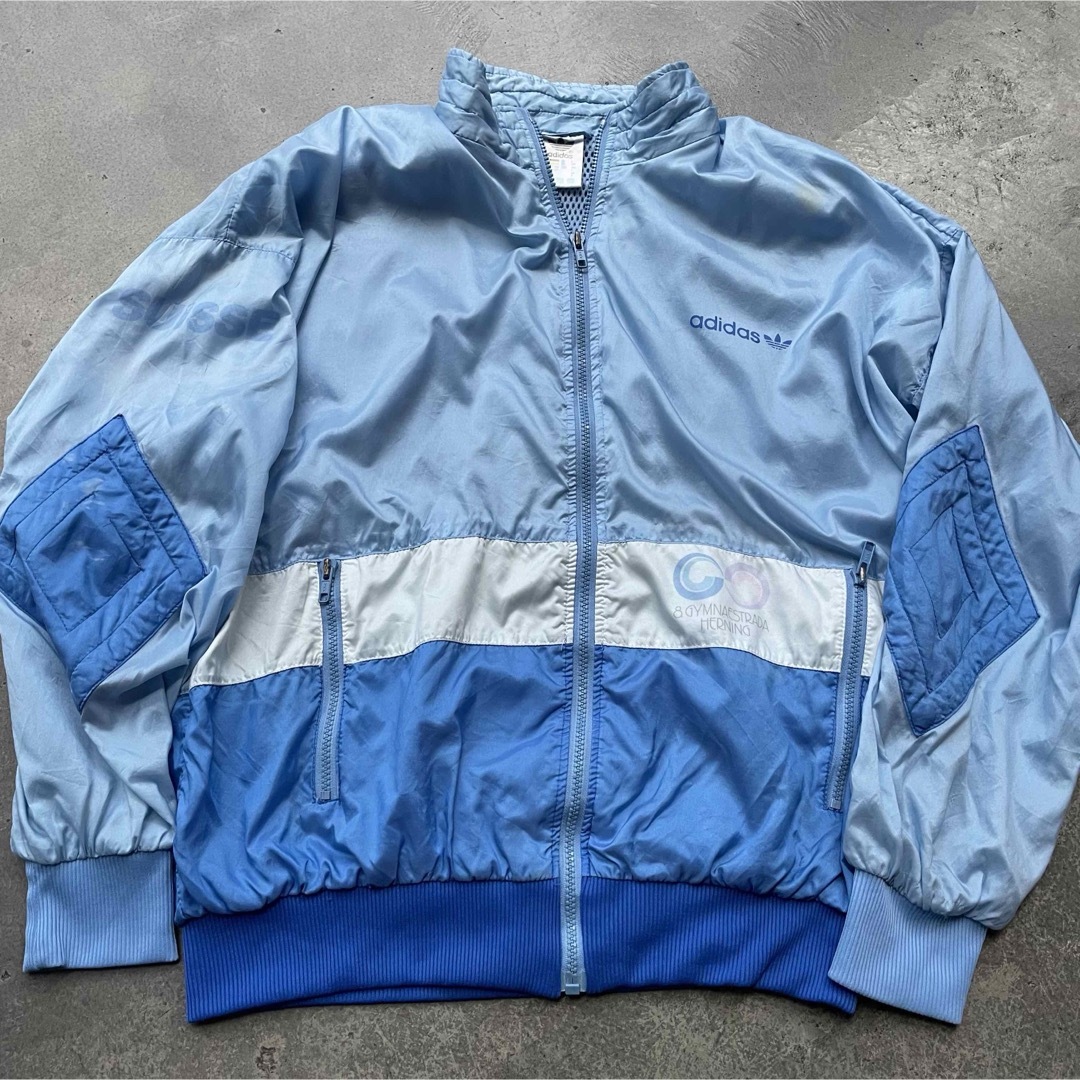 adidas - adidas 80s 万国旗タグ ナイロンジャケット スイス代表 adidas - adidas 80s 万国旗タグ ナイロンジャケット スイス代表