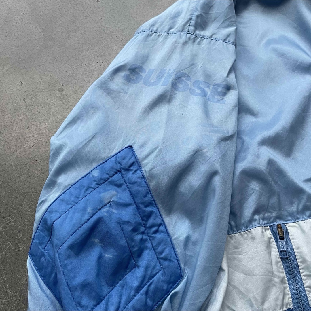 adidas - adidas 80s 万国旗タグ ナイロンジャケット スイス代表 adidas - adidas 80s 万国旗タグ ナイロンジャケット スイス代表