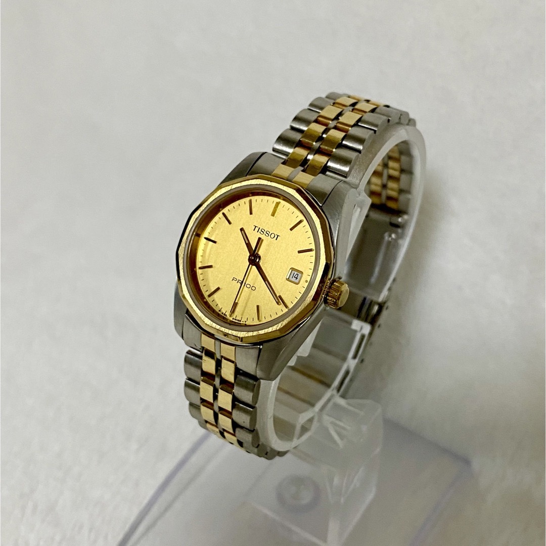 TISSOT - TISSOT ティソ時計レディース腕時計 ゴールド アンティークの TISSOT - TISSOT ティソ時計レディース腕時計 ゴールド アンティークの