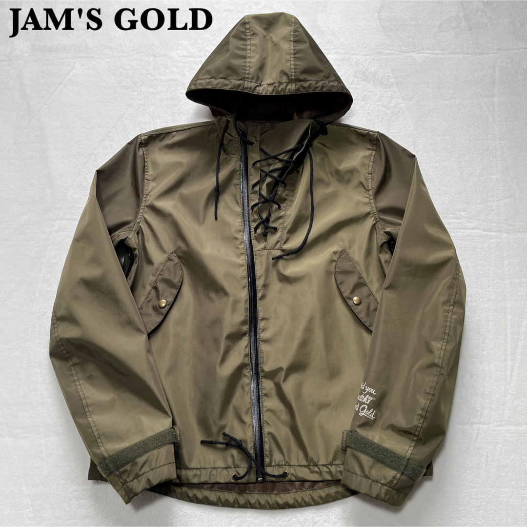 【極美品】JAM'S GOLD ジャムズゴールド フィッシングパーカー L メンズのジャケット/アウター(マウンテンパーカー)の商品写真