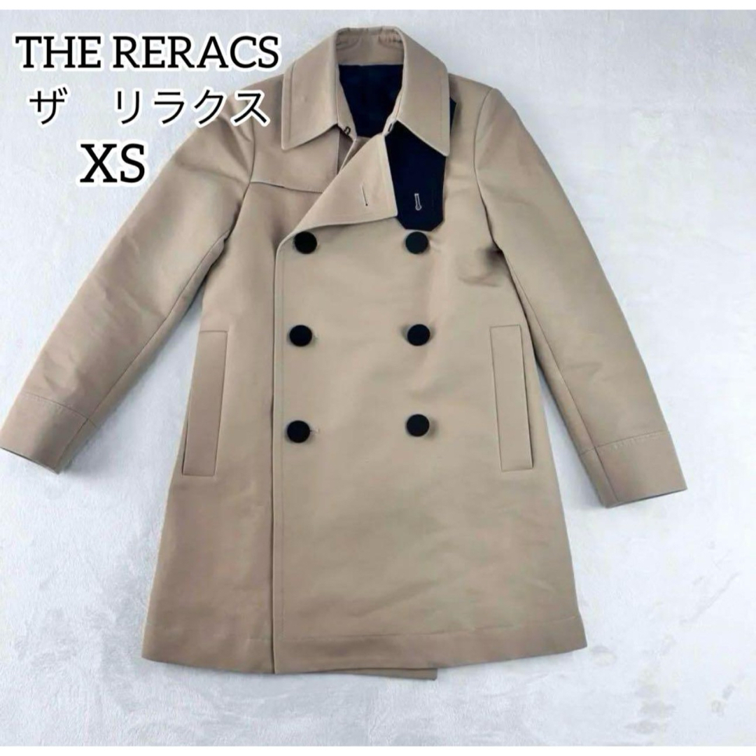 THE RERACS(ザリラクス)の美品【THE RERACS ザ　リラクス】ピーコート　ウォッチ・ブリッジ・コート メンズのジャケット/アウター(その他)の商品写真