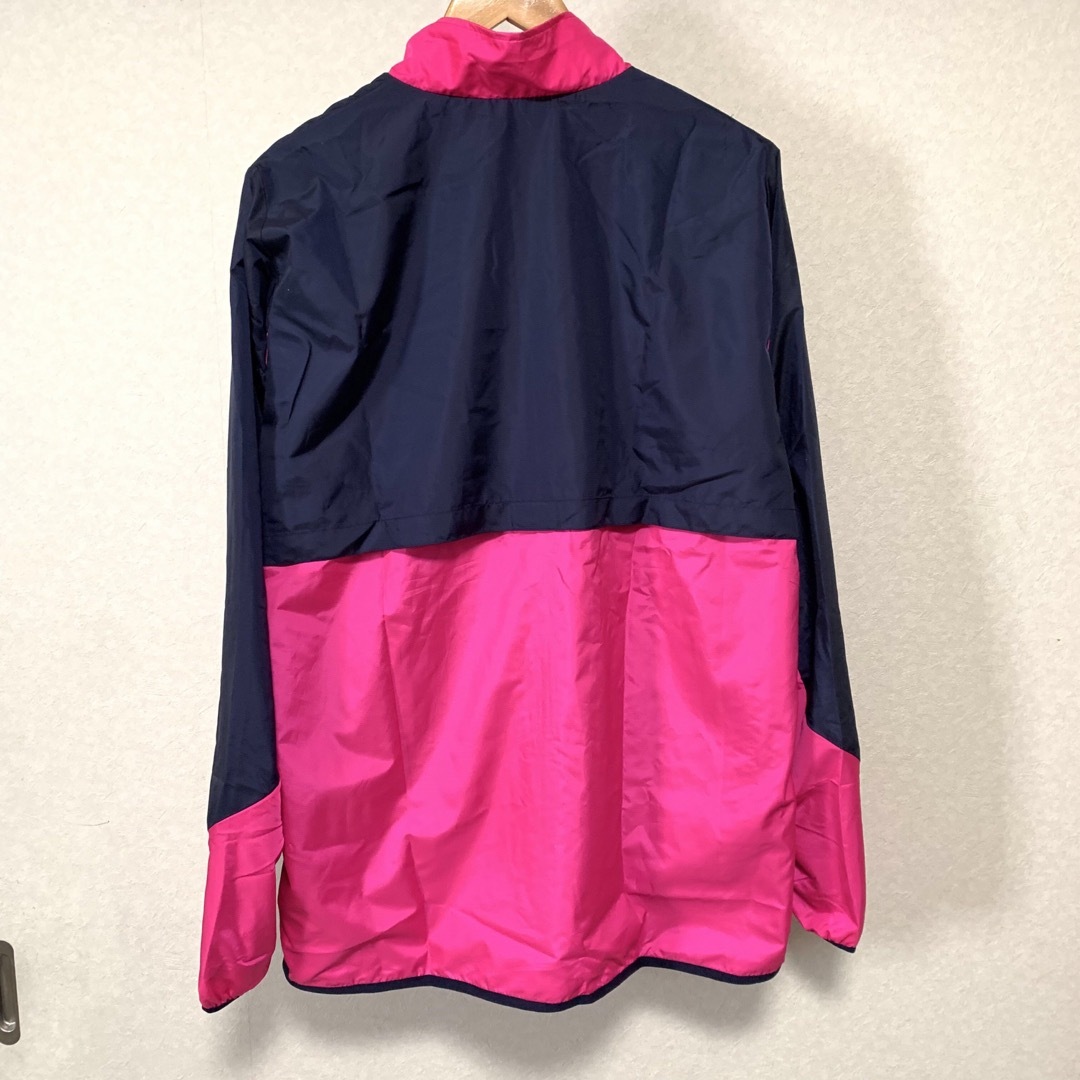 MIZUNO(ミズノ)の未使用 ミズノ ウインドブレーカー ピンク×ネイビー 3XL MIZUNO スポーツ/アウトドアのランニング(ウェア)の商品写真