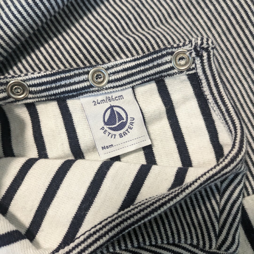 PETIT BATEAU(プチバトー)のプチバトー　ワンピース　24m/86cm キッズ/ベビー/マタニティのキッズ服女の子用(90cm~)(ワンピース)の商品写真