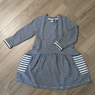 プチバトー(PETIT BATEAU)のプチバトー　ワンピース　24m/86cm(ワンピース)