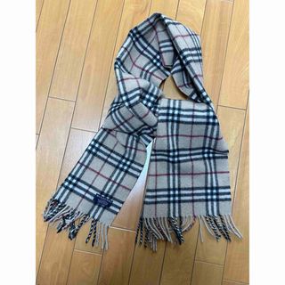 バーバリー(BURBERRY)のBURBERRYS 定番 タータンチェック ウール マフラー(180×30cm)(マフラー/ショール)