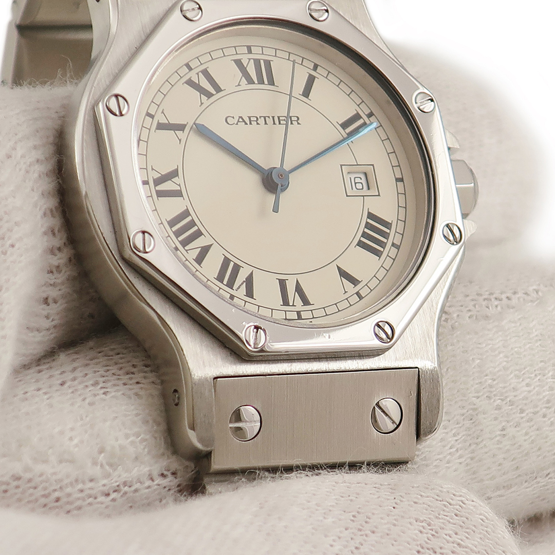 Cartier(カルティエ)のカルティエ  サントスオクタゴン LM - 自動巻き レディース ボーイ メンズの時計(腕時計(アナログ))の商品写真