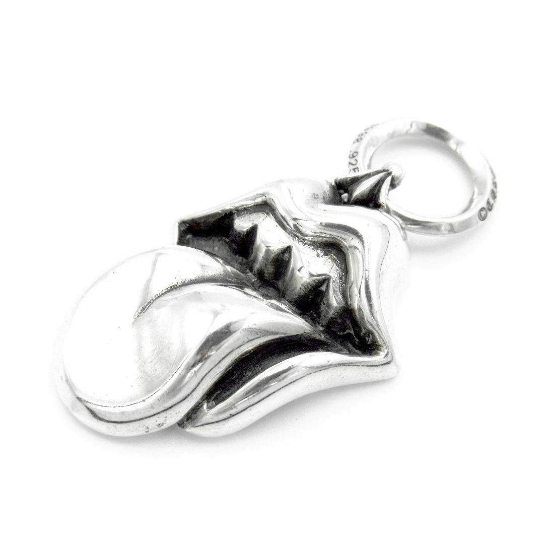 クロムハーツ CHROME HEARTS × ローリングストーンズ The Rolling Stones ■ 【 LIPSTONGUE PENDANT  】 リップアンドタン ペンダント ネックレストップ n4575 | フリマアプリ ラクマ