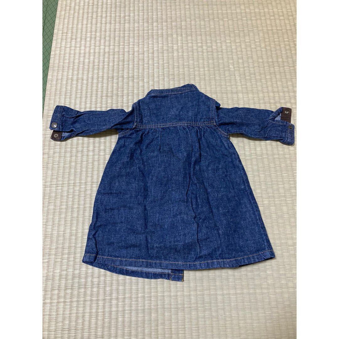 Ralph Lauren(ラルフローレン)のラルフローレン　80cm デニムワンピース キッズ/ベビー/マタニティのベビー服(~85cm)(ワンピース)の商品写真