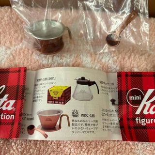 カリタ(Kalita)のミニカリタフィギュアコレクション　ドリッパー(コーヒーメーカー)