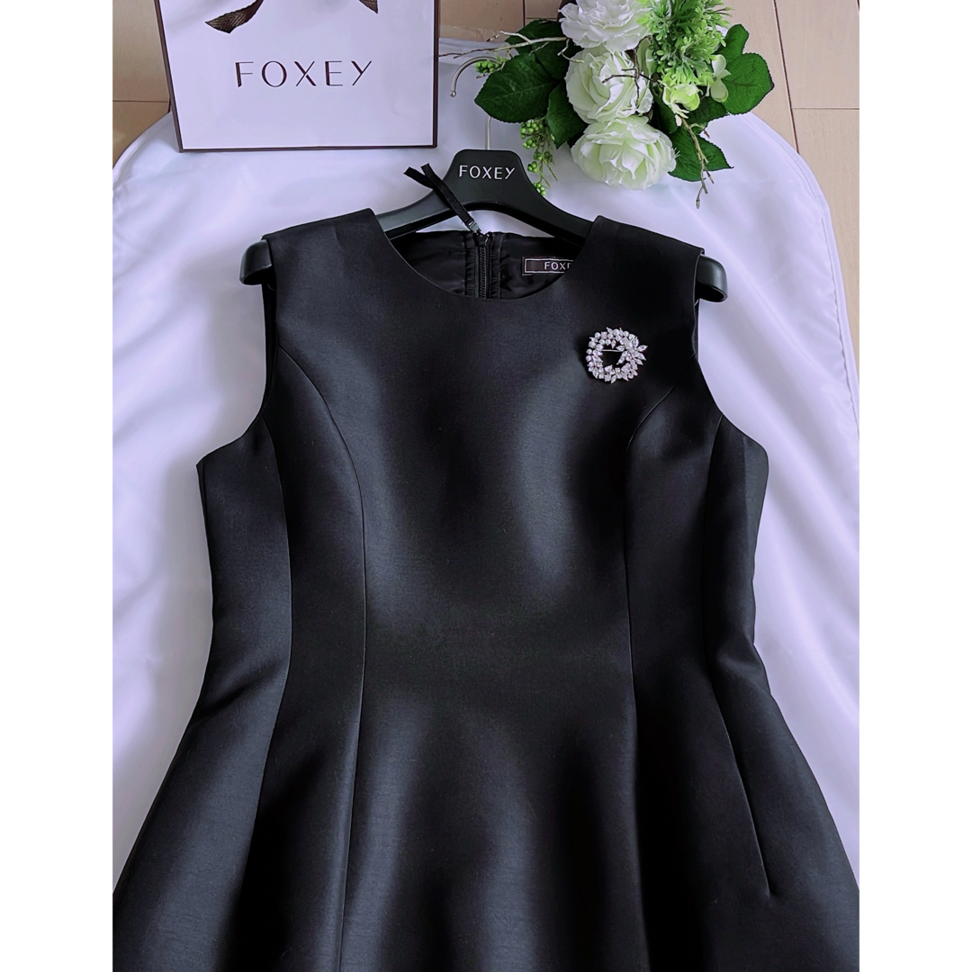 新品同様!FOXEY ニットワンピース 40 Rene - ひざ丈ワンピース 新品同様!FOXEY ニットワンピース 40 Rene - ひざ丈ワンピース