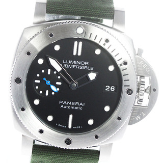 パネライ(PANERAI)のパネライ PANERAI PAM00682 ルミノール1950 サブマーシブル デイト スモールセコンド 自動巻き メンズ 美品 _795758(腕時計(アナログ))