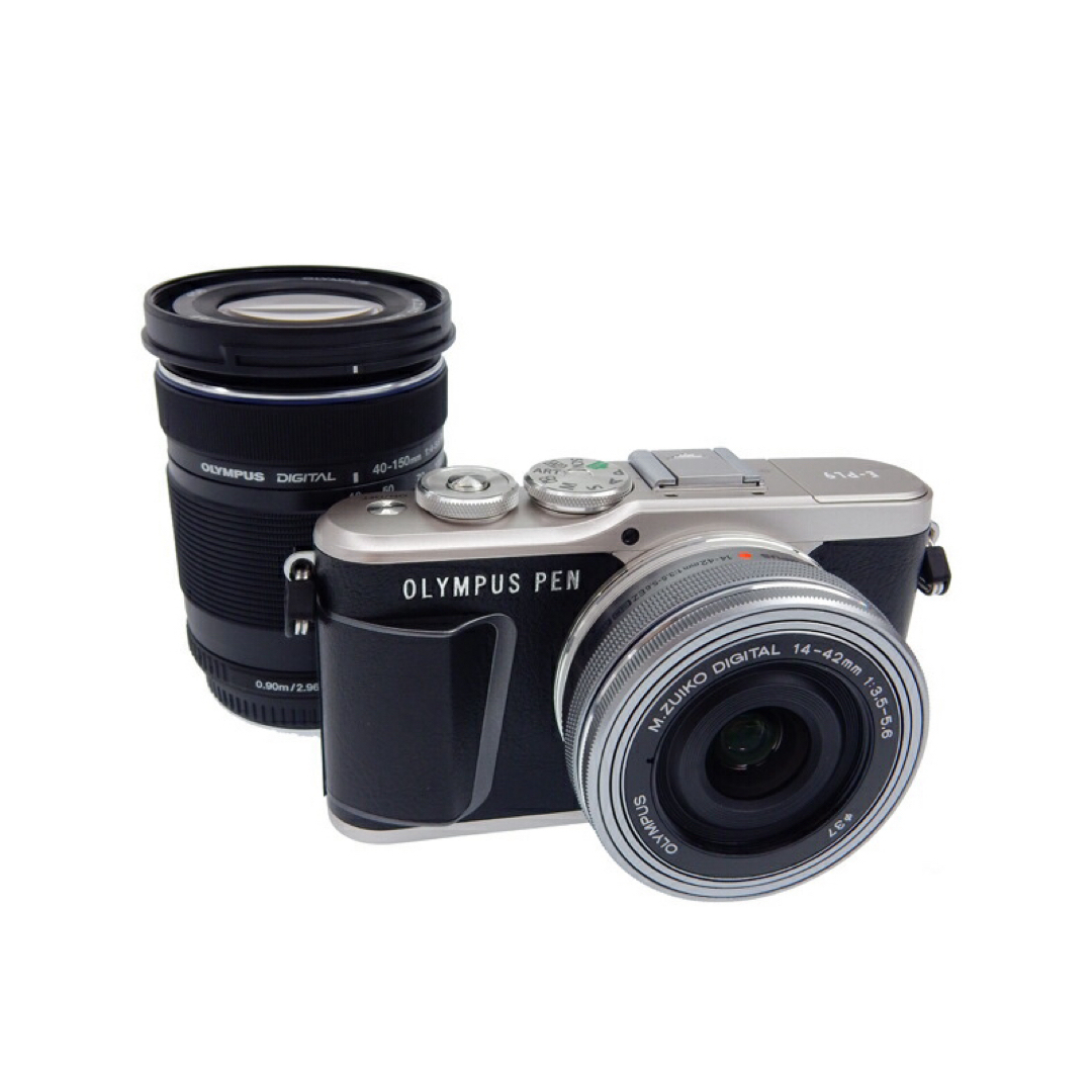 【美品】OLYMPUS PEN EPL-9 ダブルズーム ミラーレス一眼カメラ16050万画素総画素数