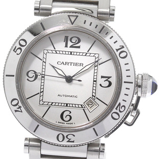 カルティエ(Cartier)のカルティエ CARTIER W31080M7 パシャ シータイマー デイト 自動巻き メンズ _794939(腕時計(アナログ))