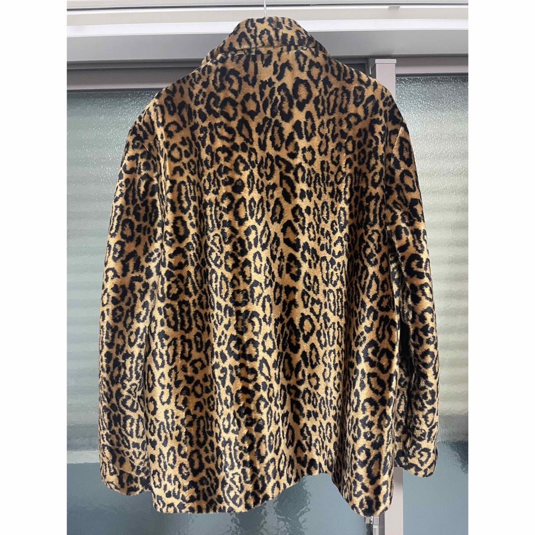 16SS SUPREME Leopard Faux Fur Coat S