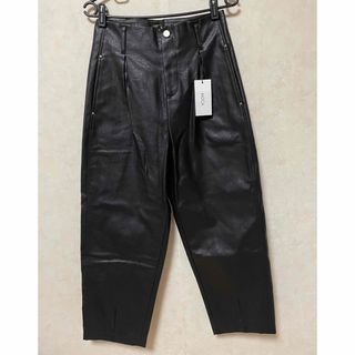 セレクトモカ(SELECT MOCA)の【新品】SELECT MOCA セレクトモカ フェイクレザーパンツ ブラック M(カジュアルパンツ)