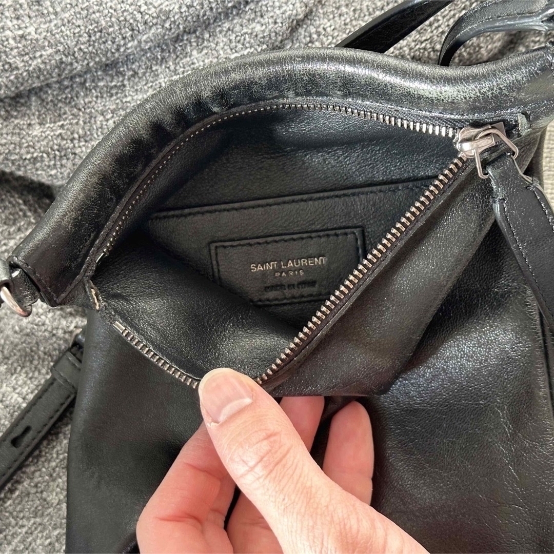 2/1値下SAINT LAURENT PARIS シド ショルダーバッグ レザー 2/1値下SAINT LAURENT PARIS シド ショルダーバッグ レザー