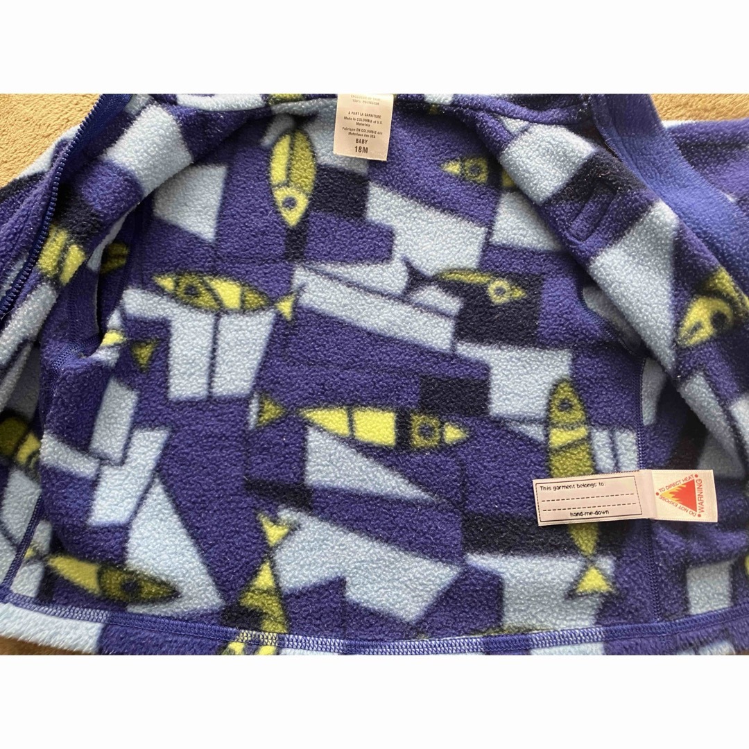 patagonia(パタゴニア)のPatagonia フリース キッズ/ベビー/マタニティのベビー服(~85cm)(ジャケット/コート)の商品写真