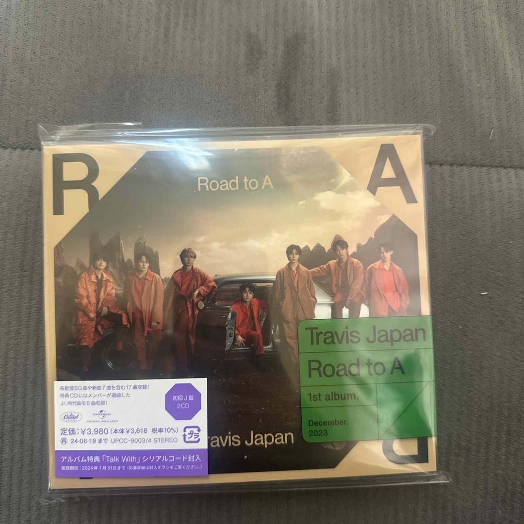 Johnny's(ジャニーズ)のRoad　to　A（初回J盤）　Travis Japan エンタメ/ホビーのタレントグッズ(アイドルグッズ)の商品写真