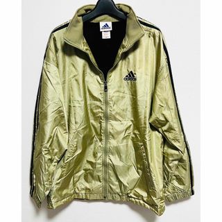 アディダス(adidas)のadidas アディダス　セットアップ　ナイロン　全身ゴールド　ジャージ(ジャージ)