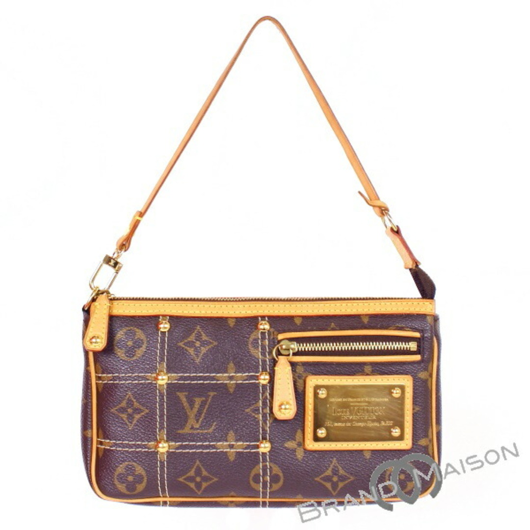 Aランク【ルイ・ヴィトン】リヴィエット/ポシェット・アクセソワール/M40141/モノグラム/LOUIS  VUITTON/アクセサリーポーチ/ブラウン【中古】 | フリマアプリ ラクマ