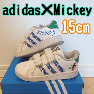 オリジナルス(Originals（adidas）)のアディダス 15cm ディズニーコラボ ミッキー スリッポンadidas(スニーカー)