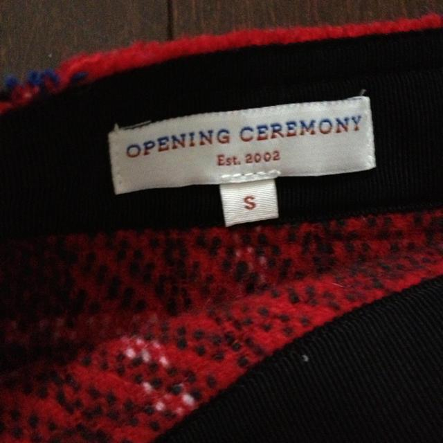 OPENING CEREMONY(オープニングセレモニー)のオープニングセレモニーチェックスカート レディースのスカート(ミニスカート)の商品写真