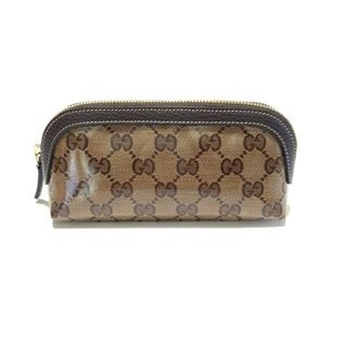 グッチ(Gucci)のグッチ ポーチ美品  クリスタルGG 272367(ポーチ)