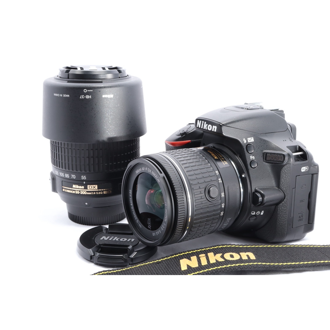 Nikon - ⭐️ダブルレンズ⭐️Wi-Fi転送◎⭐️Nikon D5500⭐️の通販