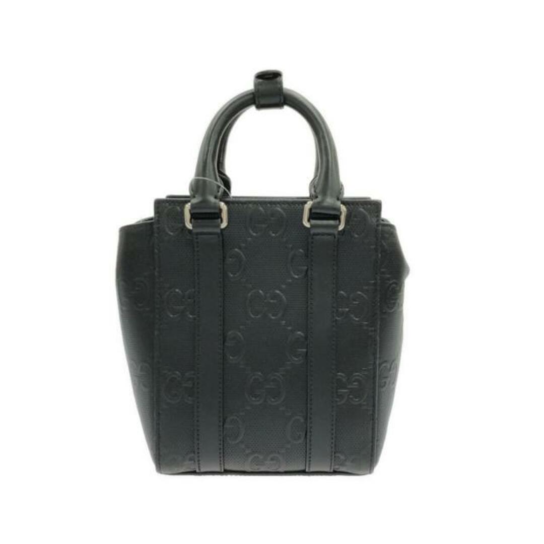 Gucci(グッチ)のグッチ トートバッグ 696010 黒 レザー レディースのバッグ(トートバッグ)の商品写真