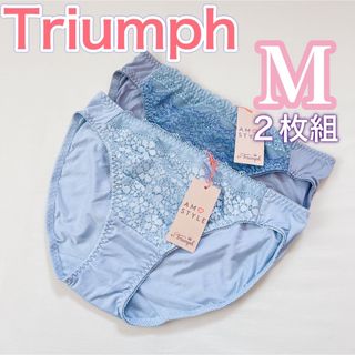 アモスタイル(AMO'S STYLE)のトリンプ　アモスタイル【新品タグ付き】ショーツ2枚組【M】レディース　デイリー(ショーツ)