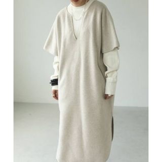 トゥデイフル(TODAYFUL)のtodayful  カフタンウールドレス Caftan Wool Dress(ロングワンピース/マキシワンピース)