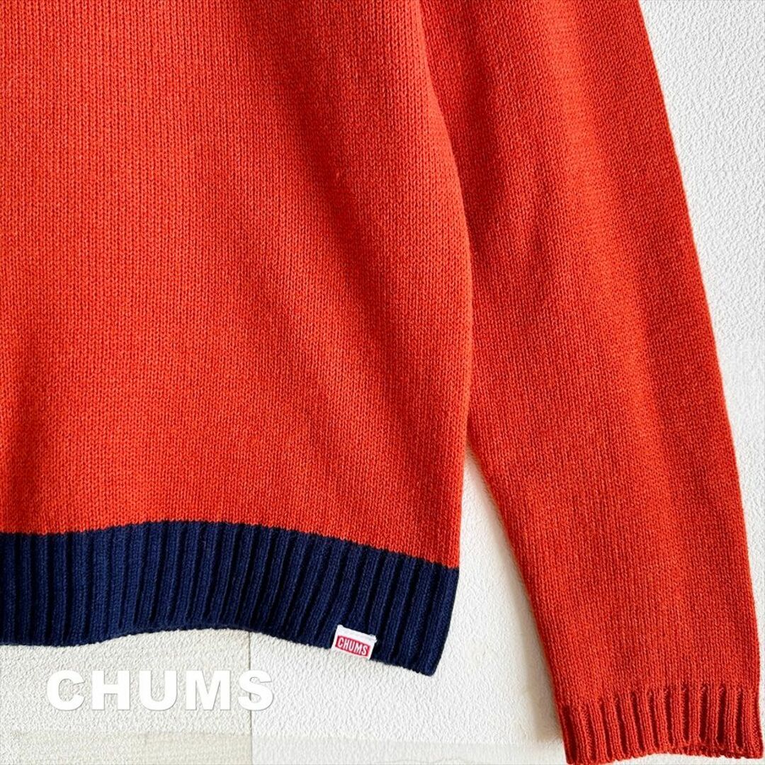 CHUMS(チャムス)の【CHUMS】チャムス ユタ州USA柄 ニット Lサイズ レディースのトップス(ニット/セーター)の商品写真