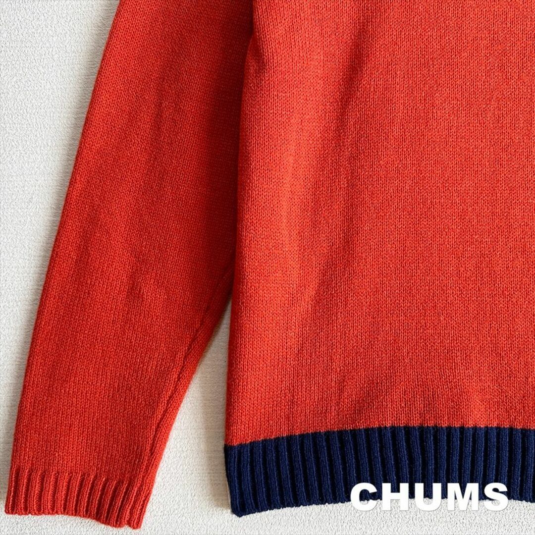 CHUMS(チャムス)の【CHUMS】チャムス ユタ州USA柄 ニット Lサイズ レディースのトップス(ニット/セーター)の商品写真