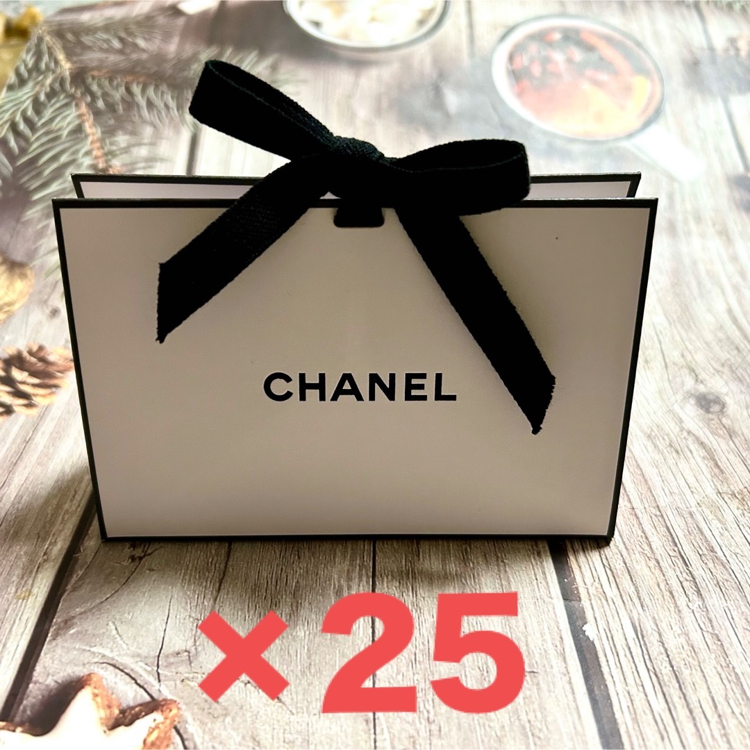 CHANEL - CHANEL ギフトボックス(小サイズ)×25枚の通販 by CHANEL - CHANEL ギフトボックス(小サイズ)×25枚の通販 by