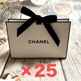 CHANEL - CHANEL ギフトボックス(小サイズ)×25枚の通販 by CHANEL - CHANEL ギフトボックス(小サイズ)×25枚の通販 by