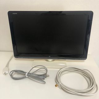 アクオス(AQUOS)のSHARP AQUOS 22型液晶カラーテレビ　LC-22K3 ホワイト(テレビ)