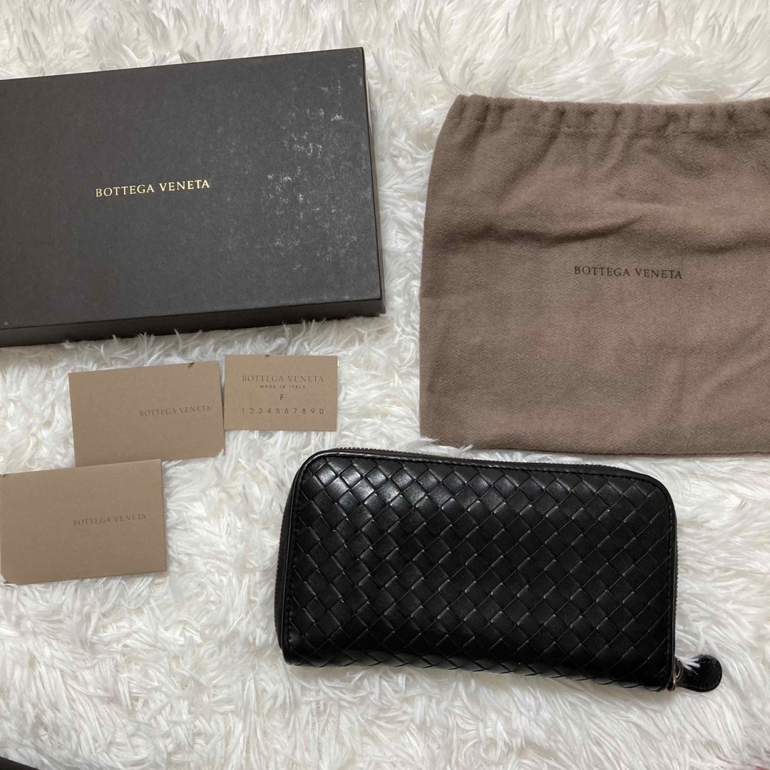 Bottega Veneta(ボッテガヴェネタ)の付属完備✨ボッテガヴェネタ　長財布　ラウンドファスナー　イントレチャート メンズのファッション小物(長財布)の商品写真